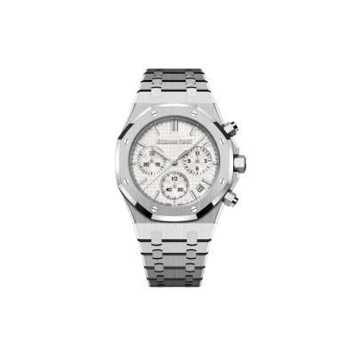AUDEMARS PIGUET ROYAL OAK CHRONOGRAPH WHITE DIAL 26240ST.OO.1320ST.07 